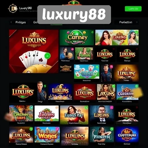 Berbagai Jenis Permainan yang Tersedia di Luxury88